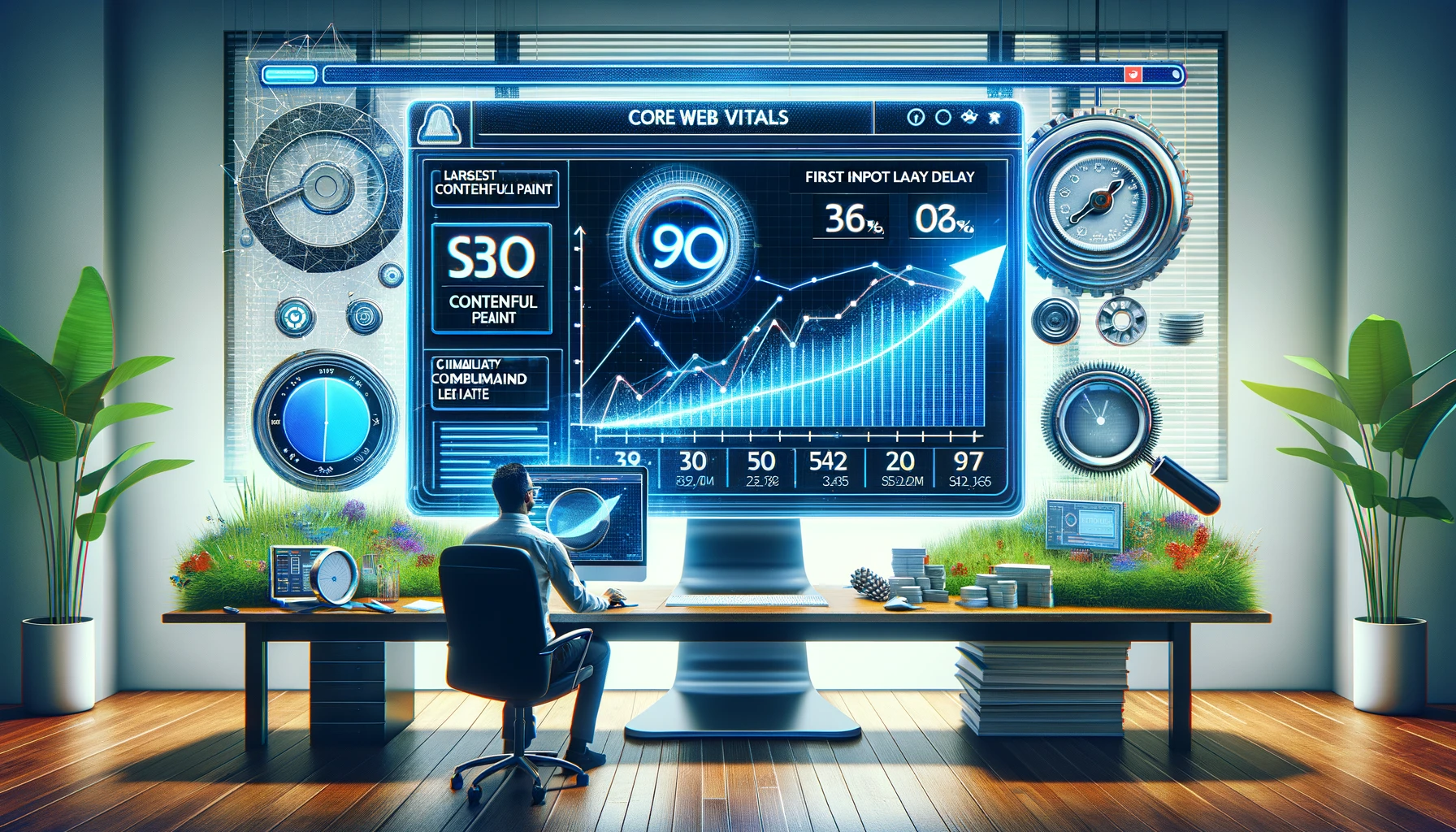 Performance Web Visual Improving SEO Performance with Core Web Vitals