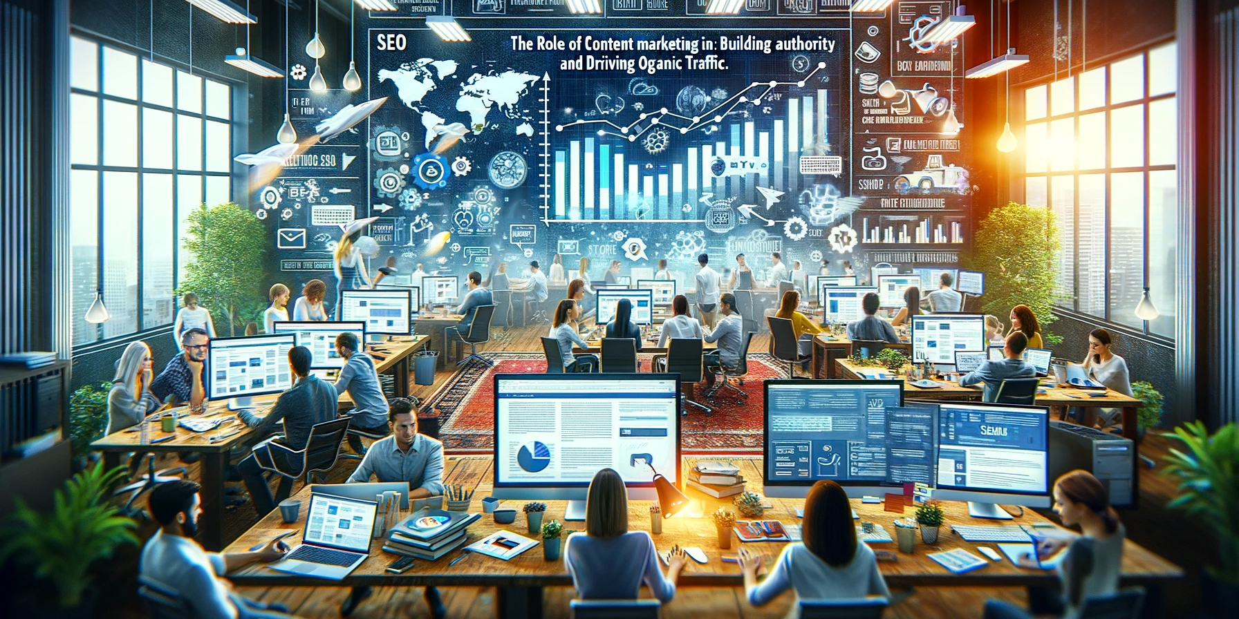 The Role of Content Marketing in SEO: Building Authority and Driving Organic Traffic