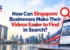 How Can Singapore Businesses Make Their Videos Easier to Find in Search?